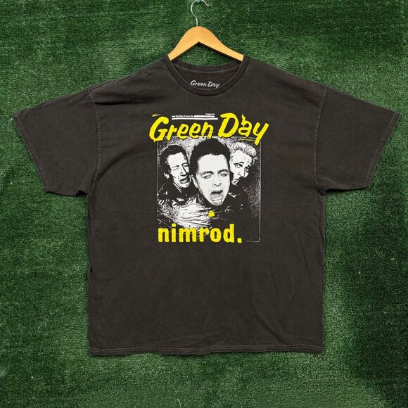 Green Day Nimrod Punk Rock Band T-Shirt Size Extra Large - Picture 1 of 5